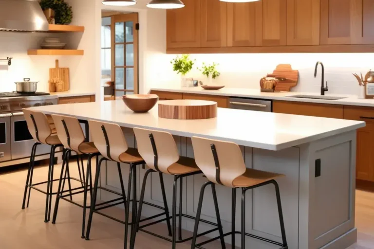 Como Escolher a Banqueta Perfeita para sua Cozinha Americana