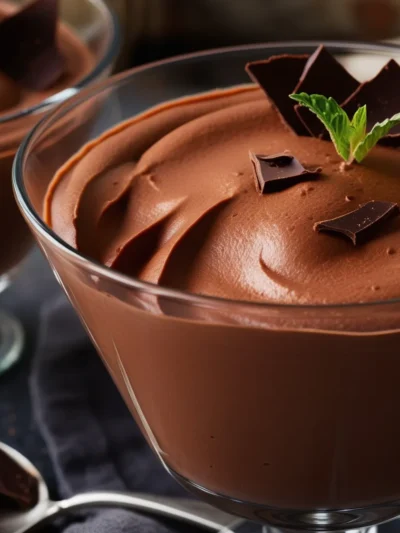 Mousse de chocolate